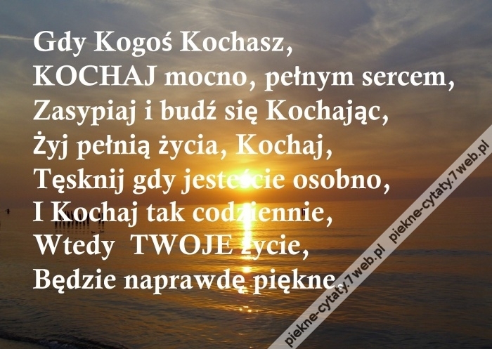 KOCHAJ codziennie