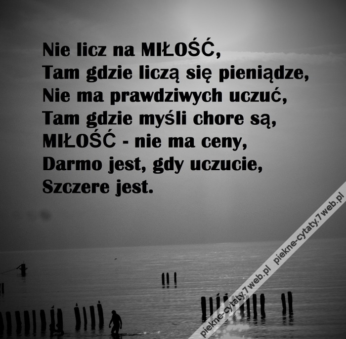 Nie licz...
